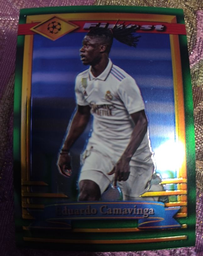 2022-23 Topps Finest Flashbacks UEFA Club Competitions #46 Eduardo Camavinga — front
