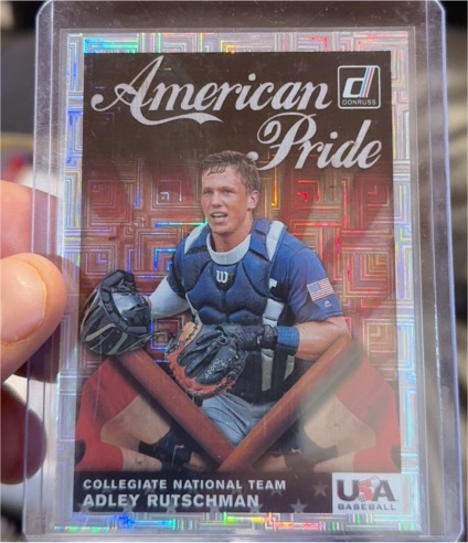 2019 Panini Donruss American Pride #AP15 Adley Rutschman — front