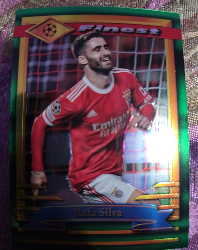 2022-23 Topps Finest Flashbacks UEFA #68 Rafa Silva — front