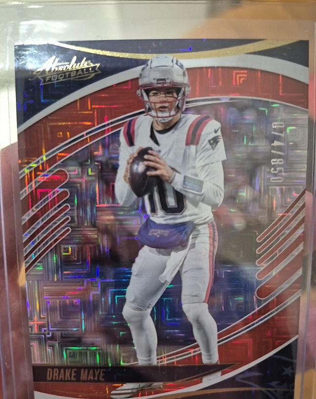 2025 Panini Absolute #79 Drake Maye — front