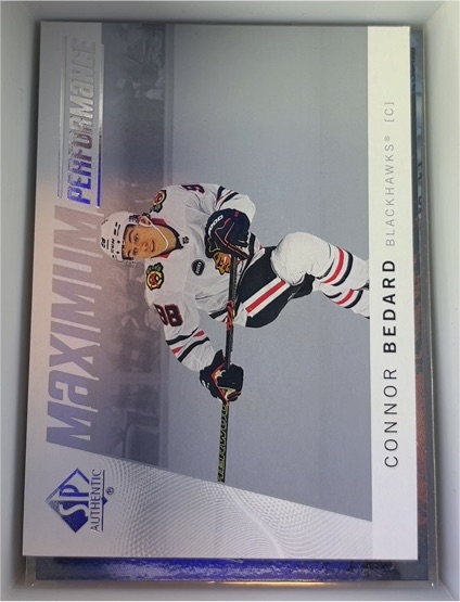 2024-25 Upper Deck SP Authentic #MP-19 Connor Bedard Maximum Performance — front