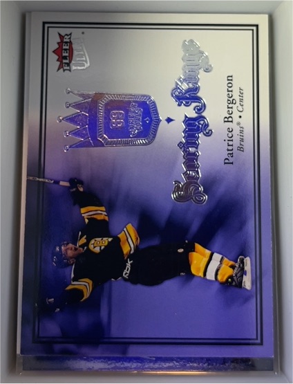 2007-08 Fleer Ultra Scoring Kings #SK11 Patrice Bergeron — front