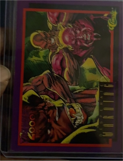 1993 Classic Deathwatch 2000 #47 Desperate Warning — front