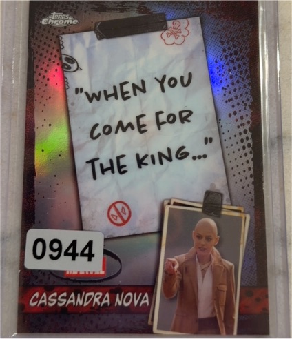 2025 Topps Chrome Deadpool #WM-09 Cassandra Nova — front