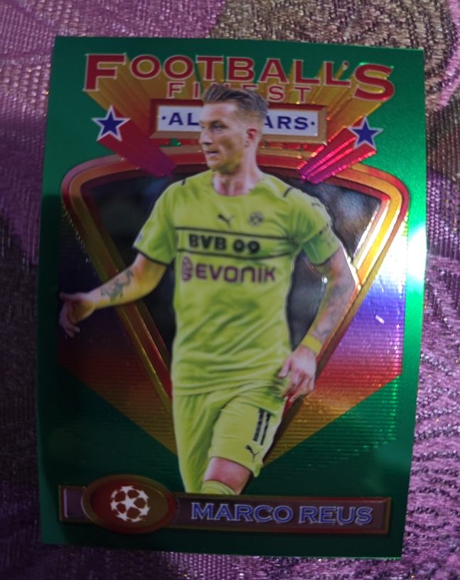 2021-22 Topps Finest Flashbacks UEFA #79 Marco Reus — front