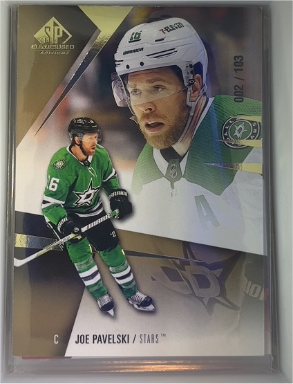 2023-24 Upper Deck SP Game Used #114 Joe Pavelski — front