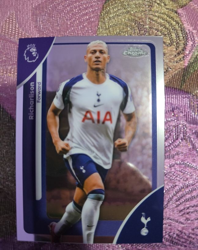 2026 Topps Chrome Premier League #173 Richarlison — front