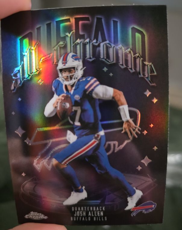 2025 Topps Chrome #ACT-2 Josh Allen — front