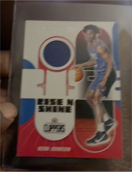 2021-22 Panini NBA Hoops #RS-KJ Keon Johnson — front