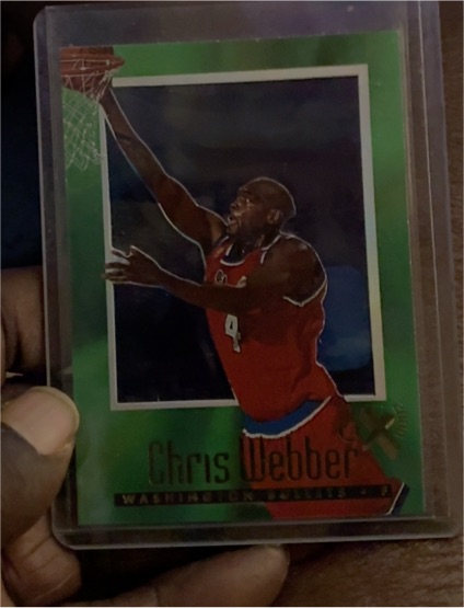 1996-97 Skybox E-X2000 #80 Chris Webber — front