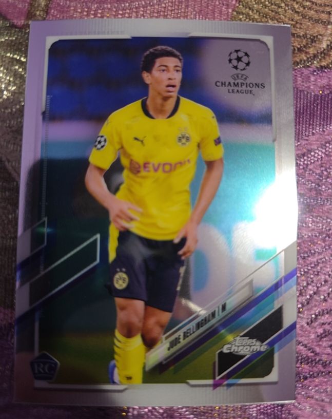 2020-21 Topps Chrome UEFA Champions League #68 Jude Bellingham — front