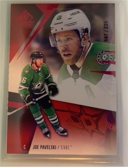 2023-24 Upper Deck SP Game Used #114 Joe Pavelski — front