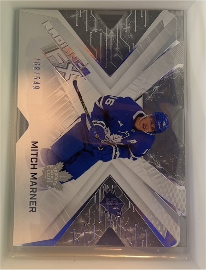 2022-23 Upper Deck SPx Radiance F/X #RFX-55 Mitch Marner — front