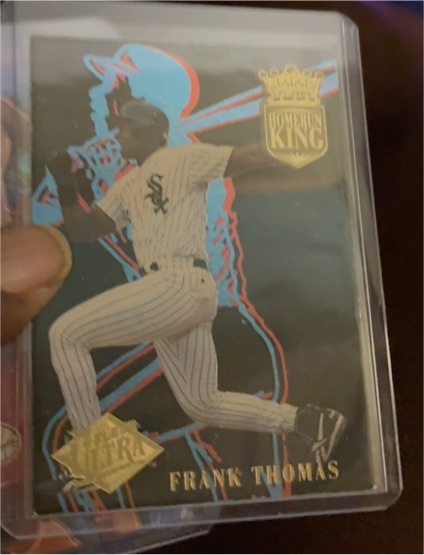 1994 Fleer Ultra Home Run King #3 Frank Thomas — front