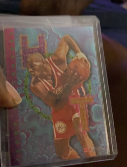 1995-96 Skybox NBA Hoops Hot List #1 Michael Jordan — front