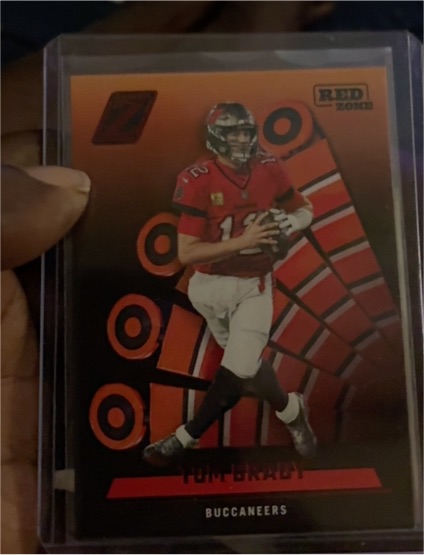 2022 Panini Zenith #74 Tom Brady Red Zone Tampa Bay Buccaneers — front