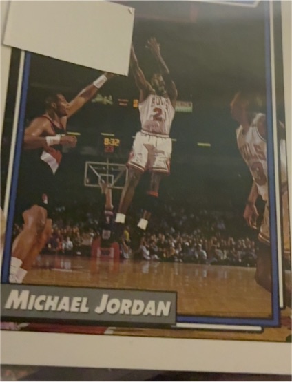 1991-92 Topps All-Star #115 Michael Jordan — front