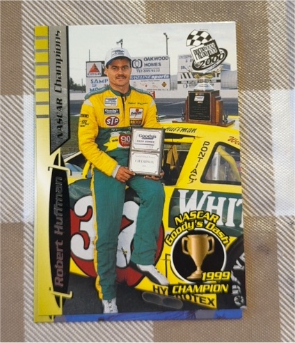 2000 Press Pass #87 Robert Huffman — front