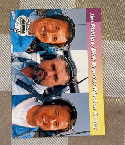 1994 Pro Set Power Racing #MRN72 Jim Phillips/Dick Brooks/Winston Kelley — front