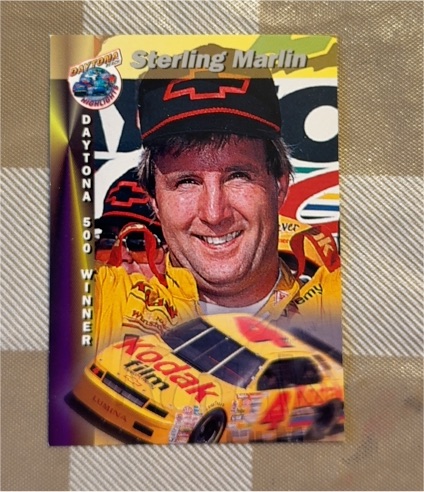 1994 Pro Set Power Racing #DB4 Sterling Marlin — front