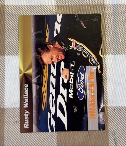 1994 Pro Set Power Racing #122 Rusty Wallace — front