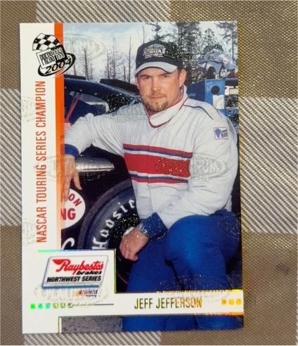 2004 Press Pass #59 Jeff Jefferson NASCAR Touring Series Champion — front