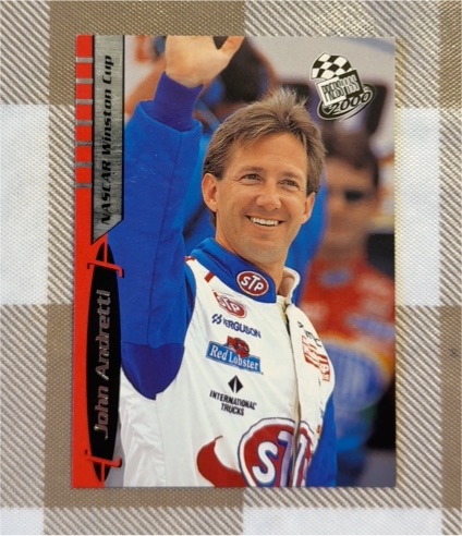 2000 Press Pass #17 John Andretti — front