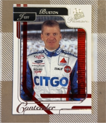 2003 Press Pass Premium Red Reflectors #P3 Jeff Burton — front
