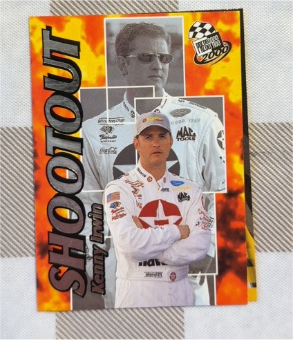 2000 Press Pass Shootout #58 Kenny Irwin Jr — front