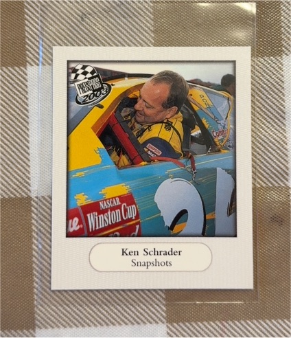 2003 Press Pass Snapshots #SS21 Ken Schrader — front