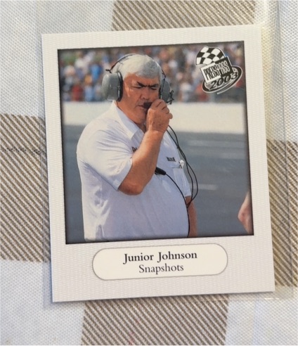 2003 Press Pass Snapshots #SS31 Junior Johnson — front