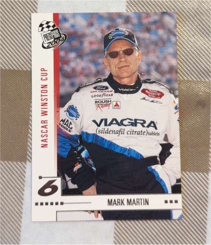 2004 Press Pass #6 Mark Martin — front