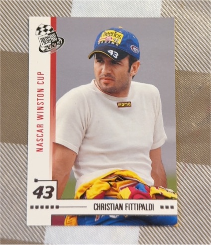 2004 Press Pass #43 Christian Fittipaldi — front