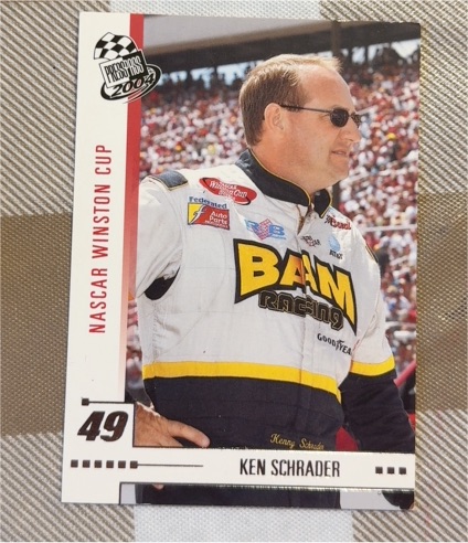 2004 Press Pass #49 Ken Schrader — front