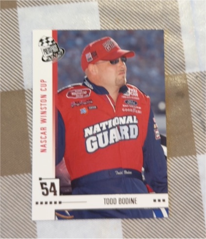 2004 Press Pass #54 Todd Bodine — front
