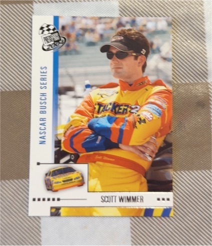 2004 Press Pass NASCAR Busch Series #43 Scott Wimmer — front