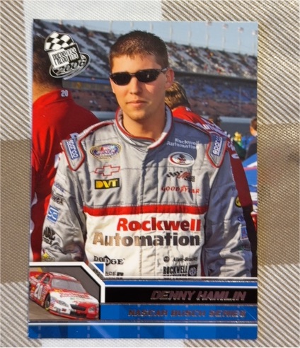 2006 Press Pass #35 Denny Hamlin — front