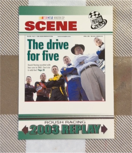 2004 Press Pass #80 The Drive for Five Roush Racing — front