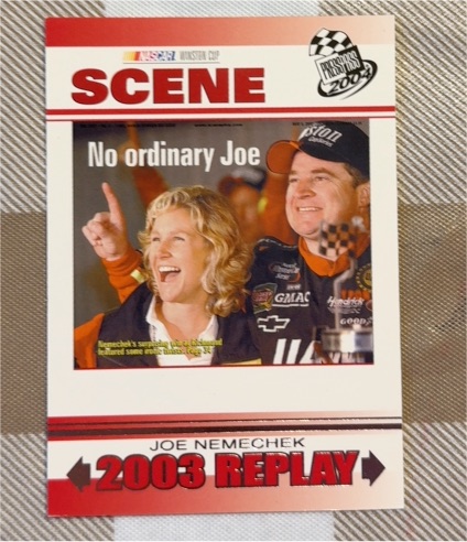 2004 Press Pass NASCAR Scene #81 Joe Nemechek — front