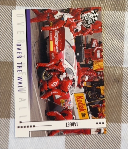 2004 Press Pass #75 Over The Wall Target Pit Crew — front