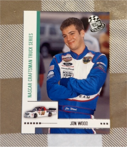 2004 Press Pass #56 Jon Wood — front