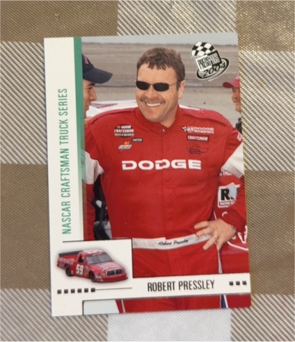 2004 Press Pass #57 Robert Pressley — front