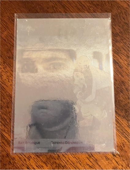 1992-93 Upper Deck McDonald's Holograms #McH-05 Ray Bourque — front