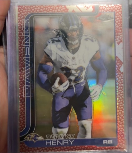 2025 Topps Chrome #25 Derrick Henry — front