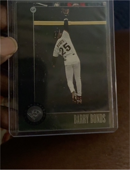 1996 Leaf #78 Barry Bonds — front