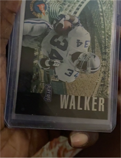 1998 Playoff Super Bowl Card Show #5 Herschel Walker — front