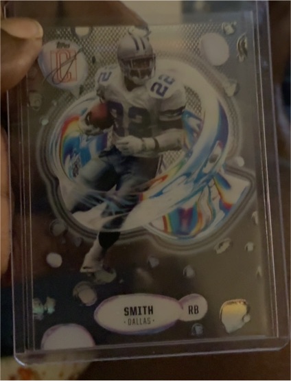 2024 Topps Signature Class #F-17 Emmitt Smith Fluidity Acetate — front
