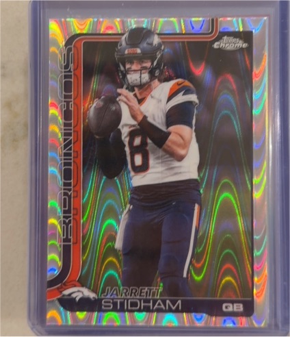 2025 Topps Chrome #89 Jarrett Stidham — front