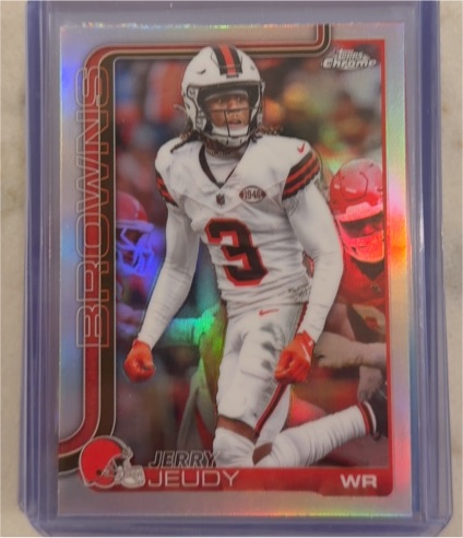2025 Topps Chrome #68 Jerry Jeudy — front