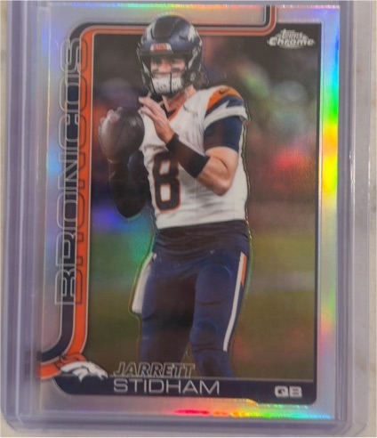 2025 Topps Chrome #89 Jarrett Stidham — front